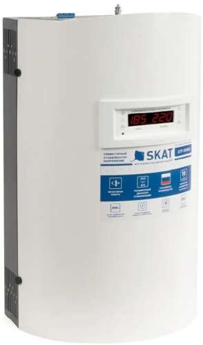 Стабилизатор напряжения БАСТИОН Skat STP 20000 белый [789]